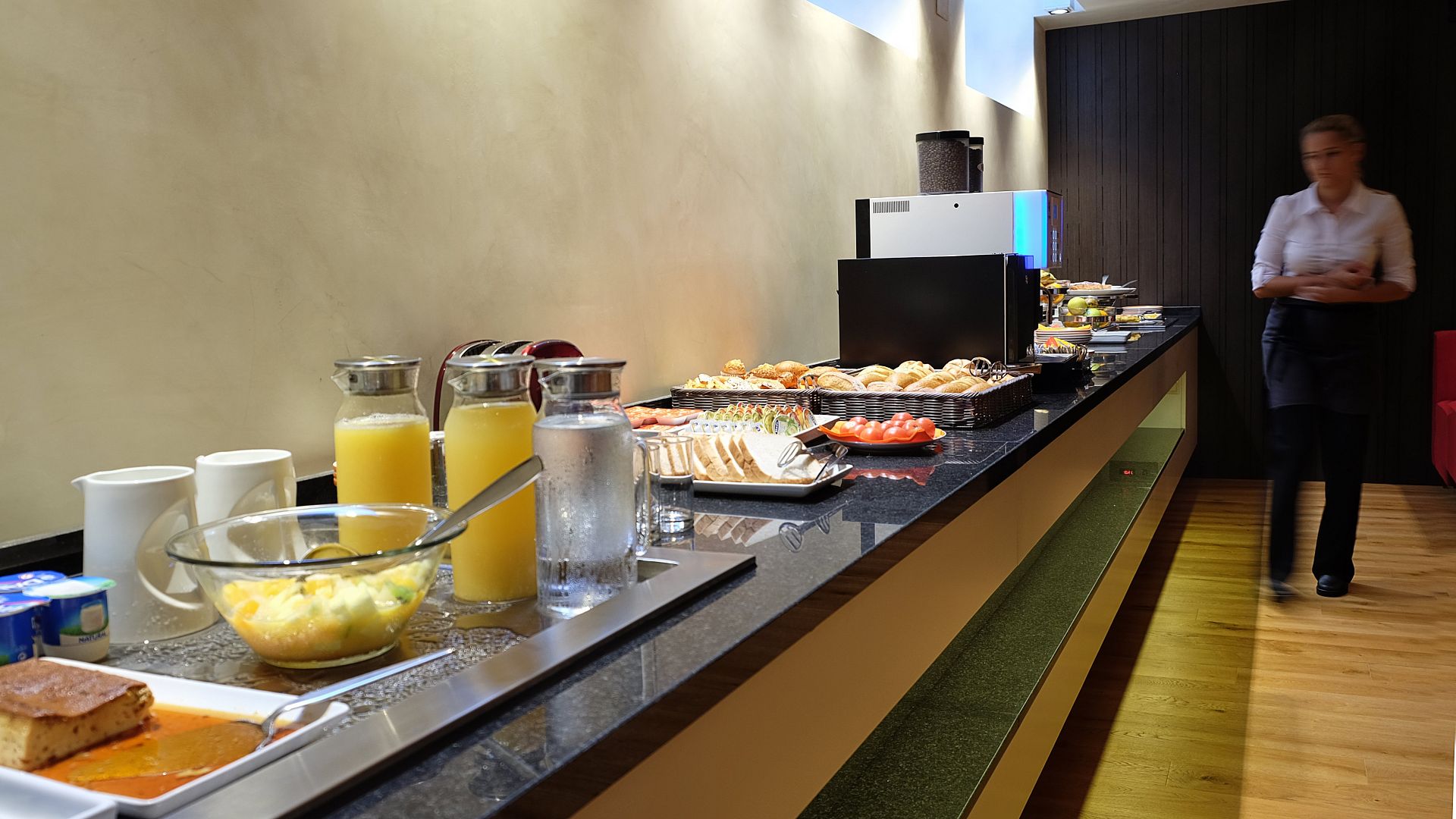 Petit-déjeuner buffet